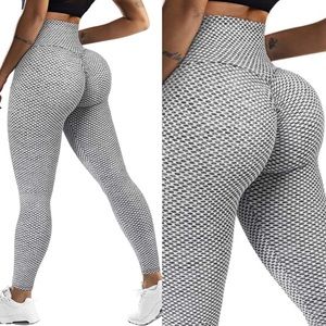 Black and white high waisted Butt Lifting Leggings L